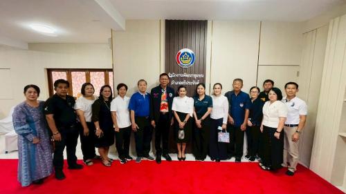 ทำบุญสำนักงานพัฒนาชุมชนอำเภอศรีประจันต์